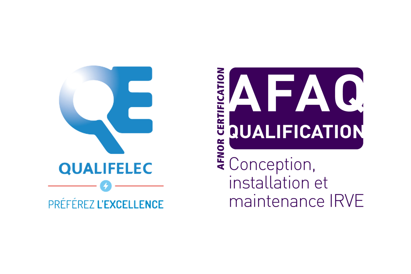 Logo Qualifelec et Afnor certifications