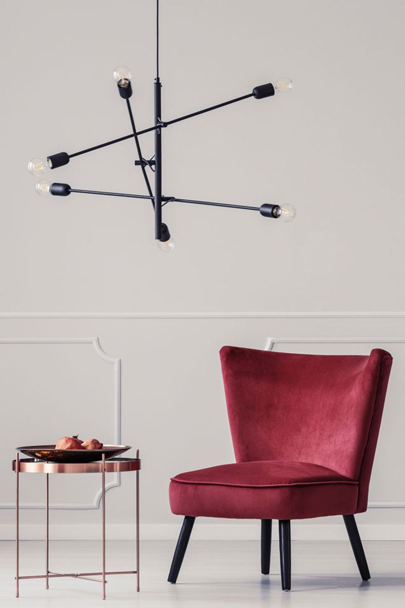 Skulpturell lampe