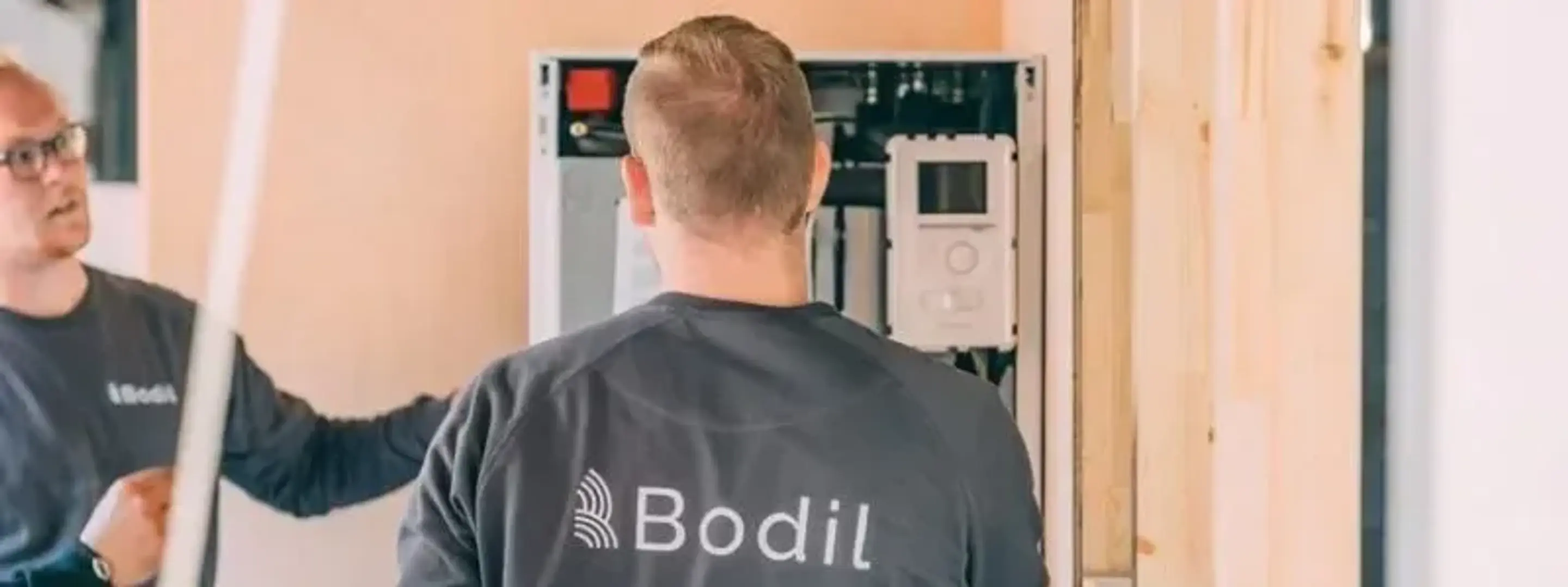 To medarbejdere fra Bodil Energy.