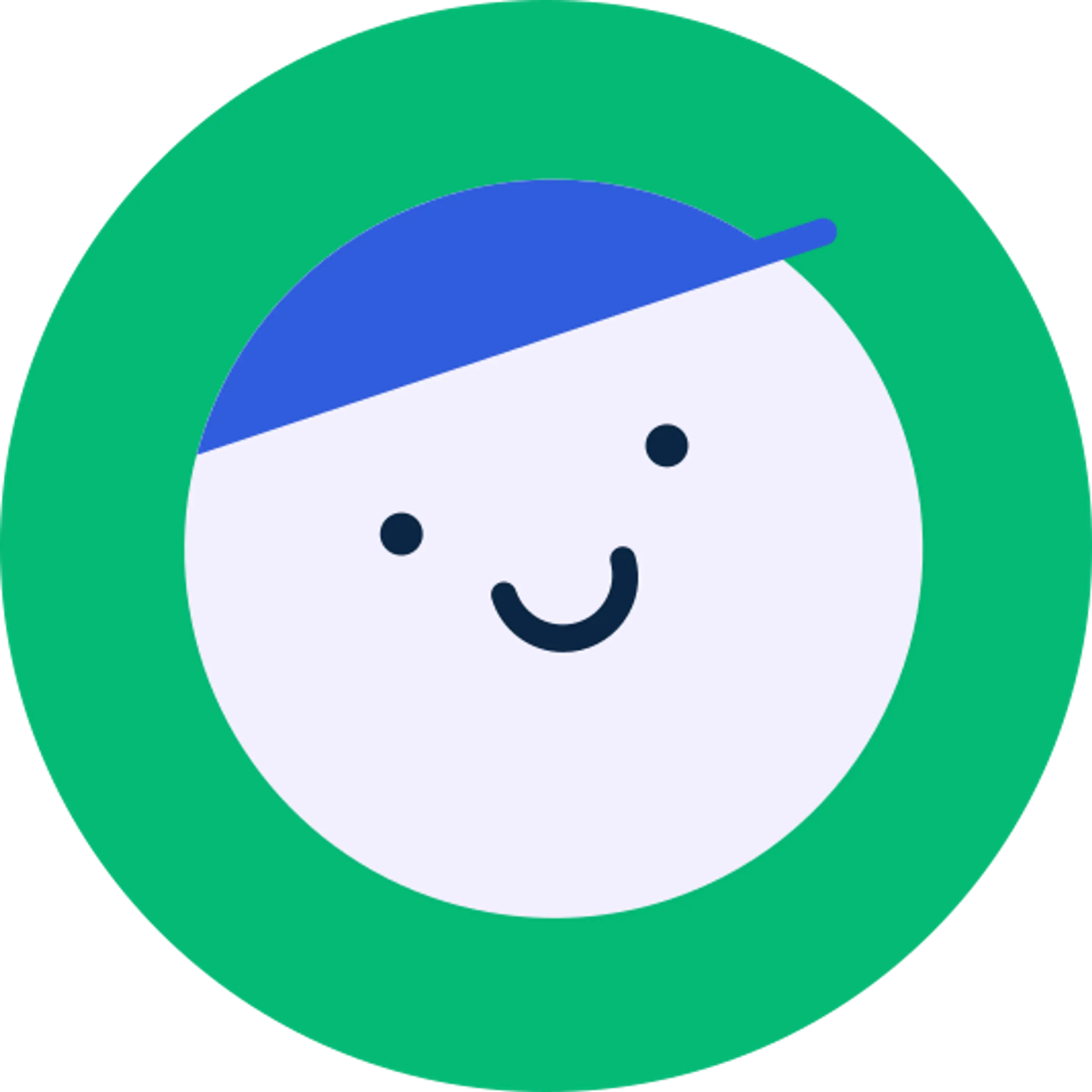 Illustration of a person smiling