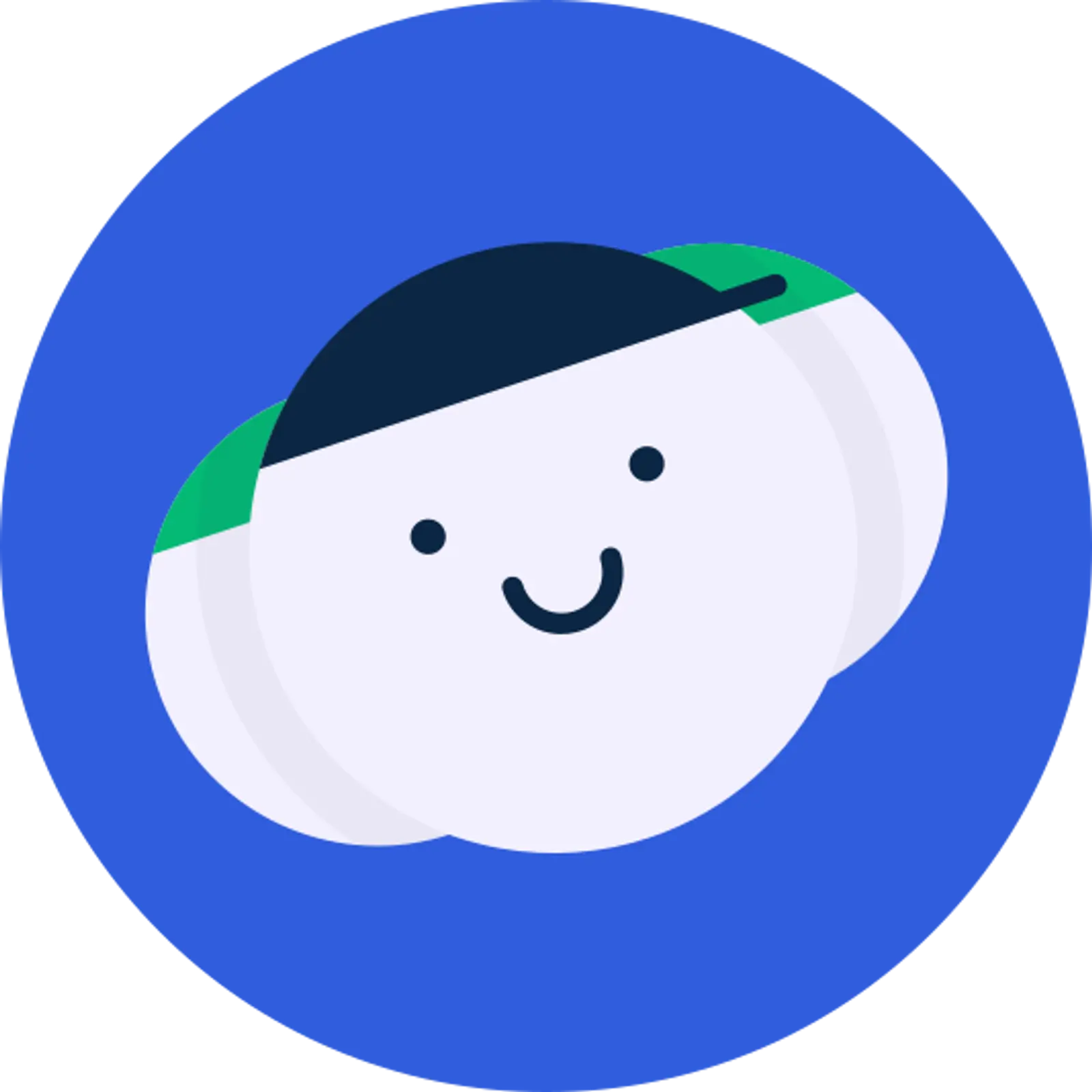 Illustration of a person smiling