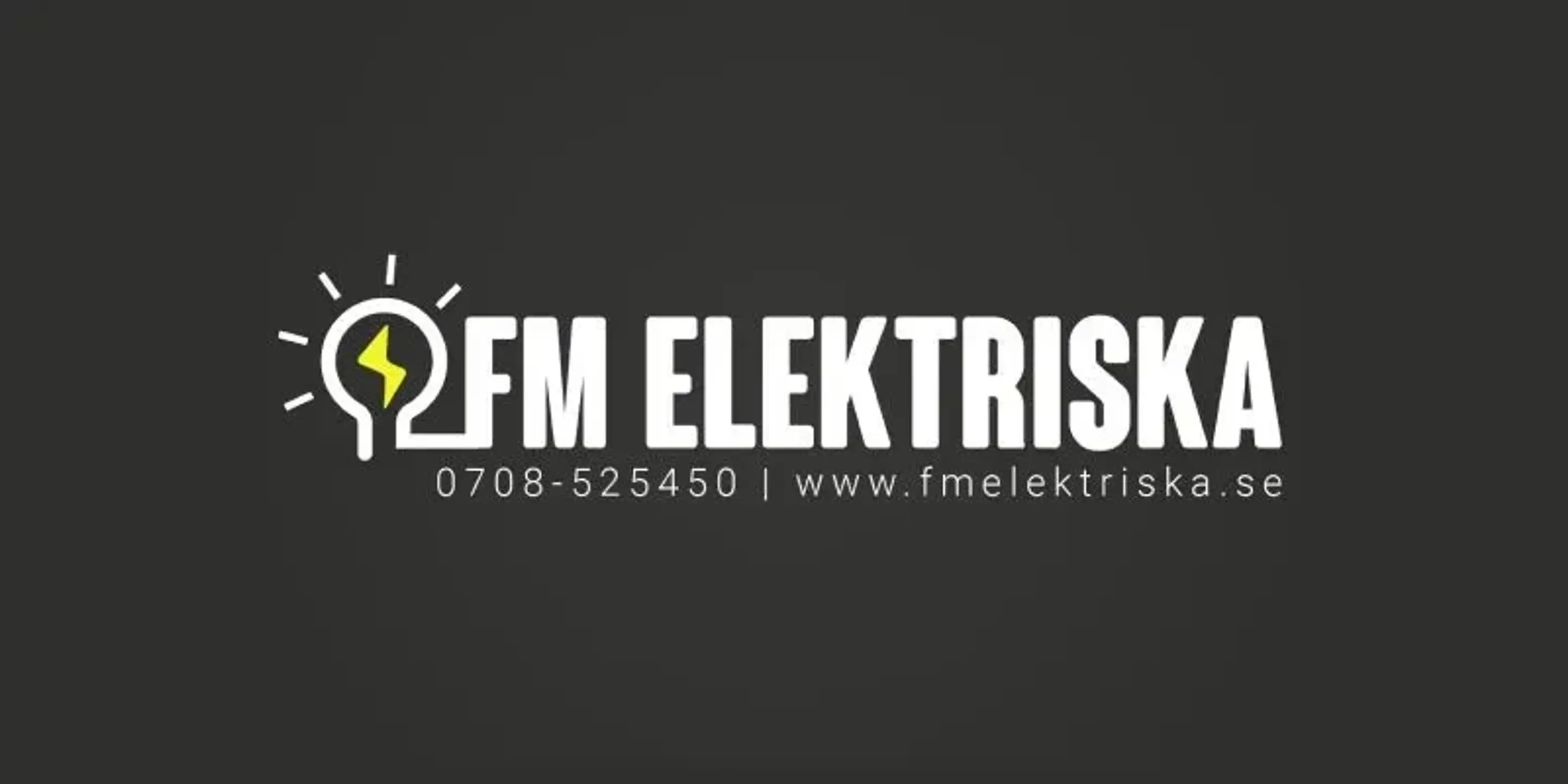 FM elektriska logotyp.