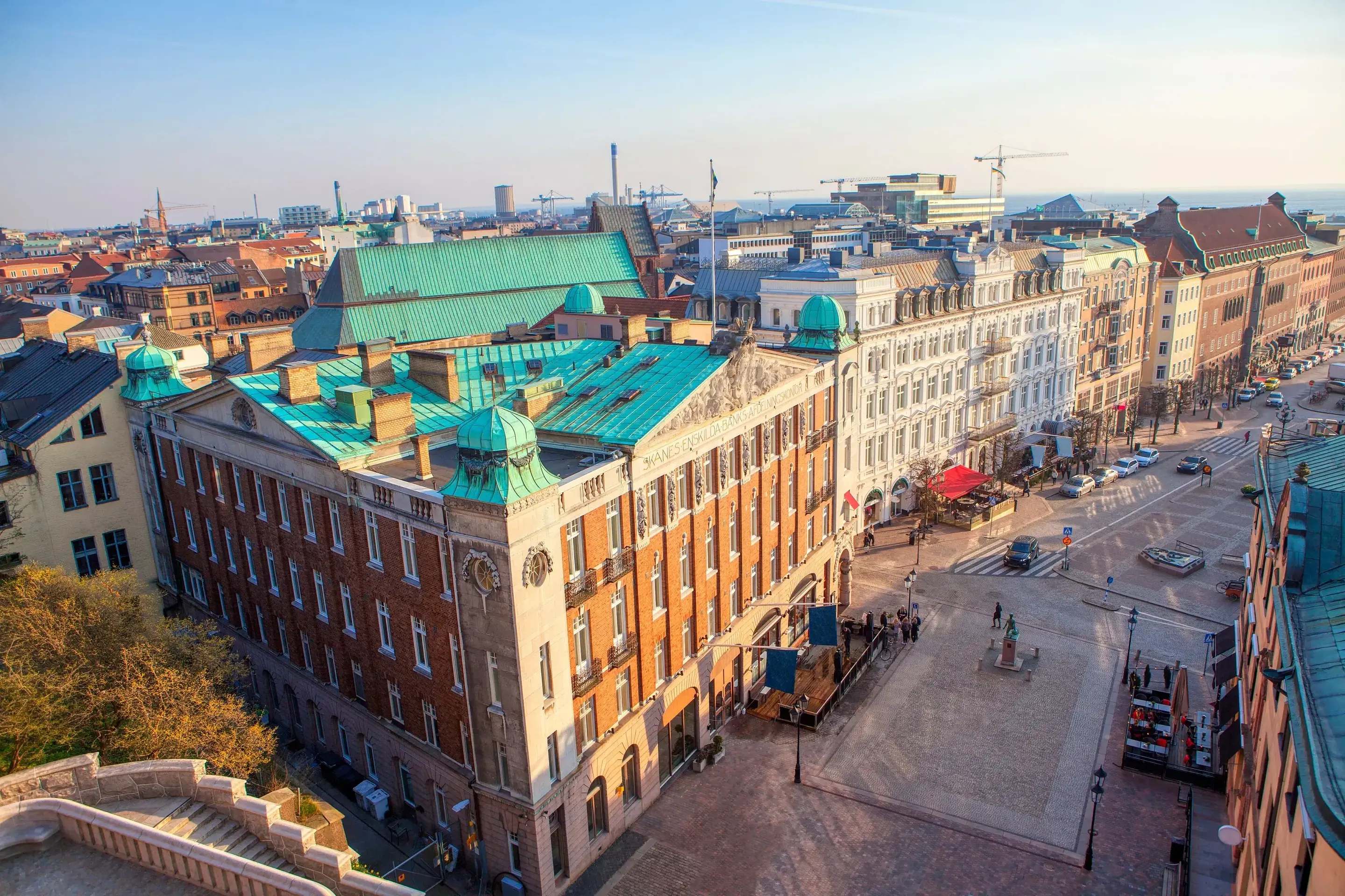 Vy över Helsingborg.