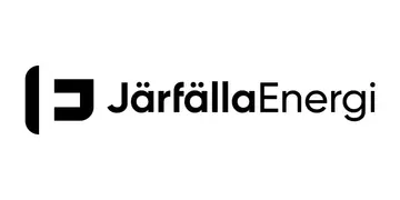 Solcellsföretaget Järfälla Energis logotyp.