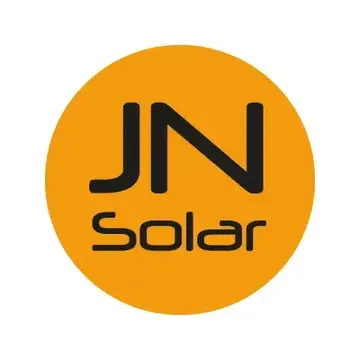 Solcellsföretaget JN Solars logotyp.