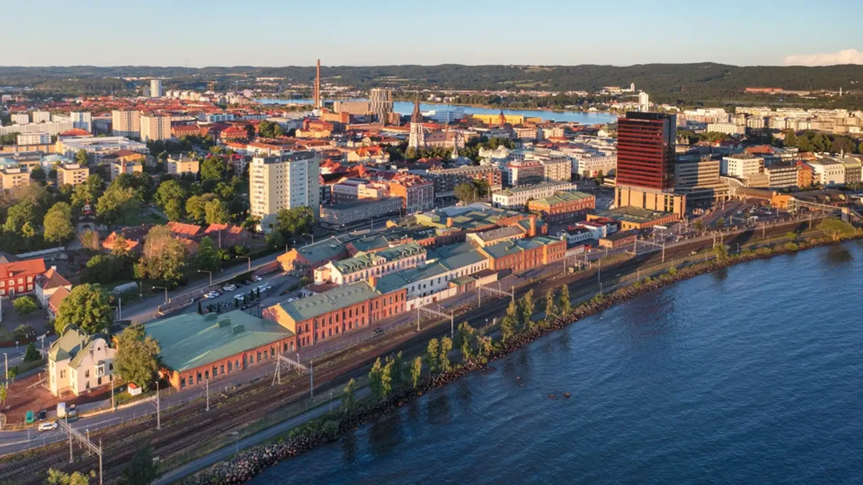 Vy över Jönköping.