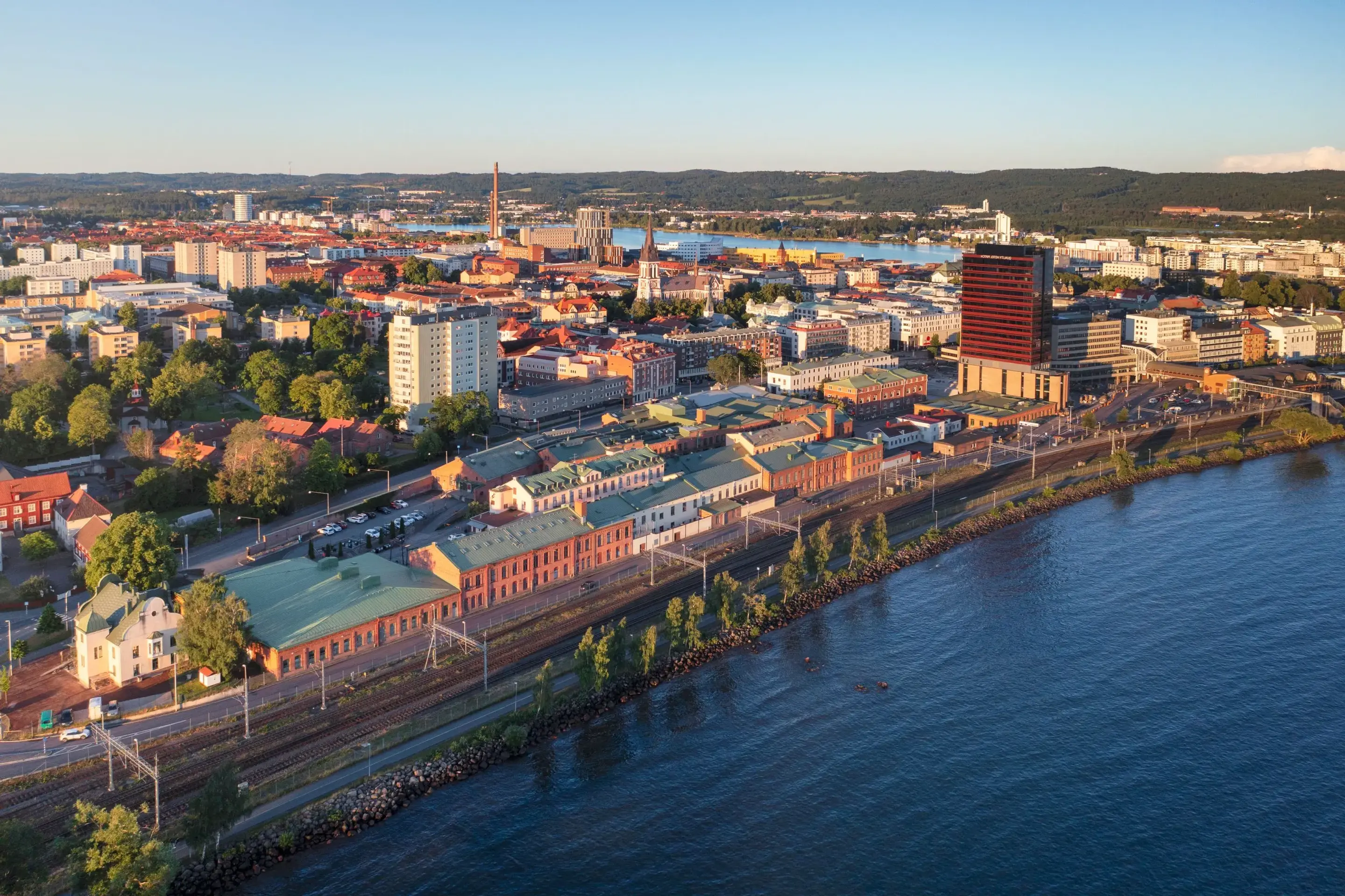 Vy över Jönköping.