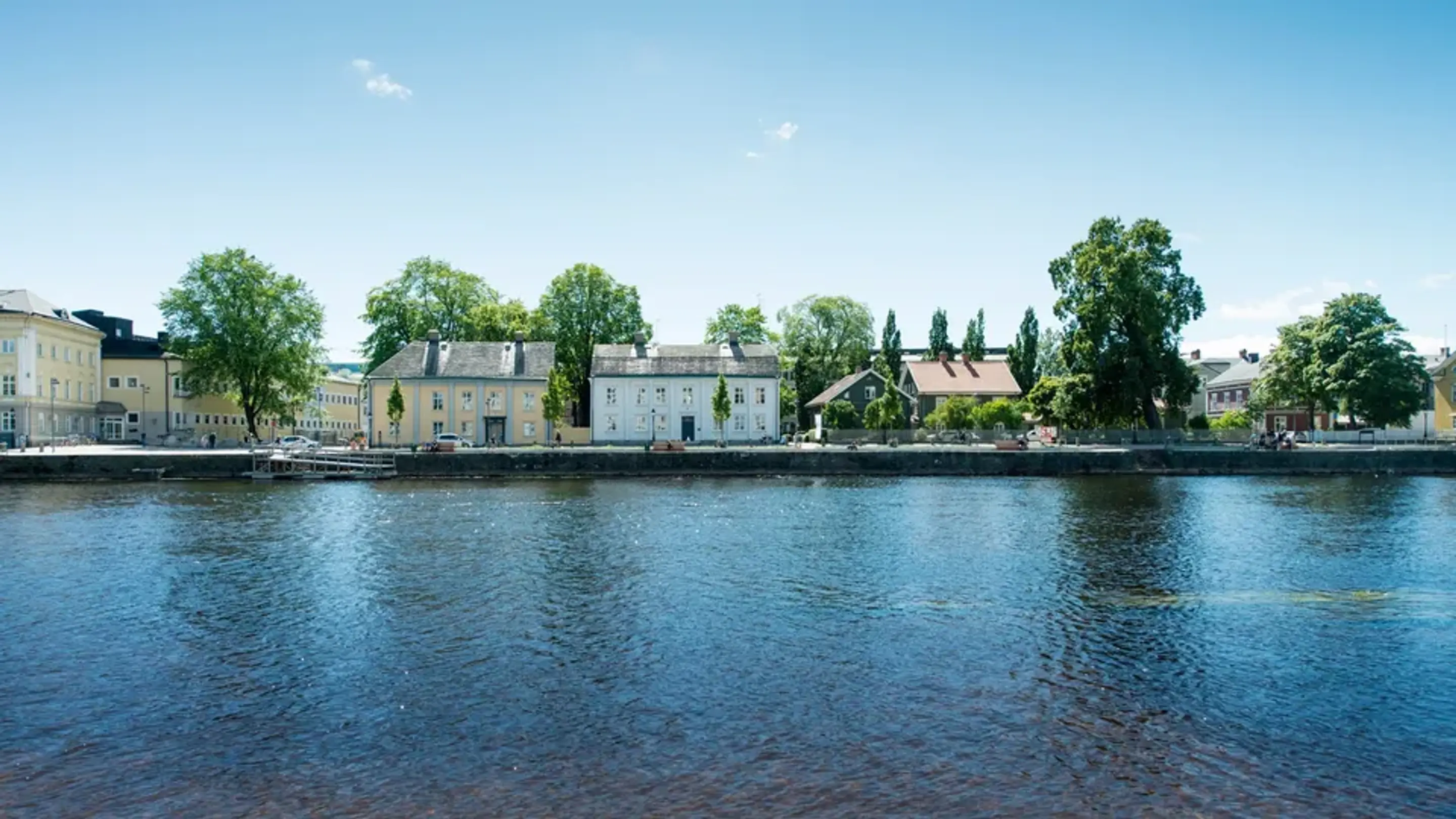Vy över Karlstad.