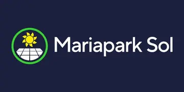 Solcellsföretaget Mariapark Sols logotyp.