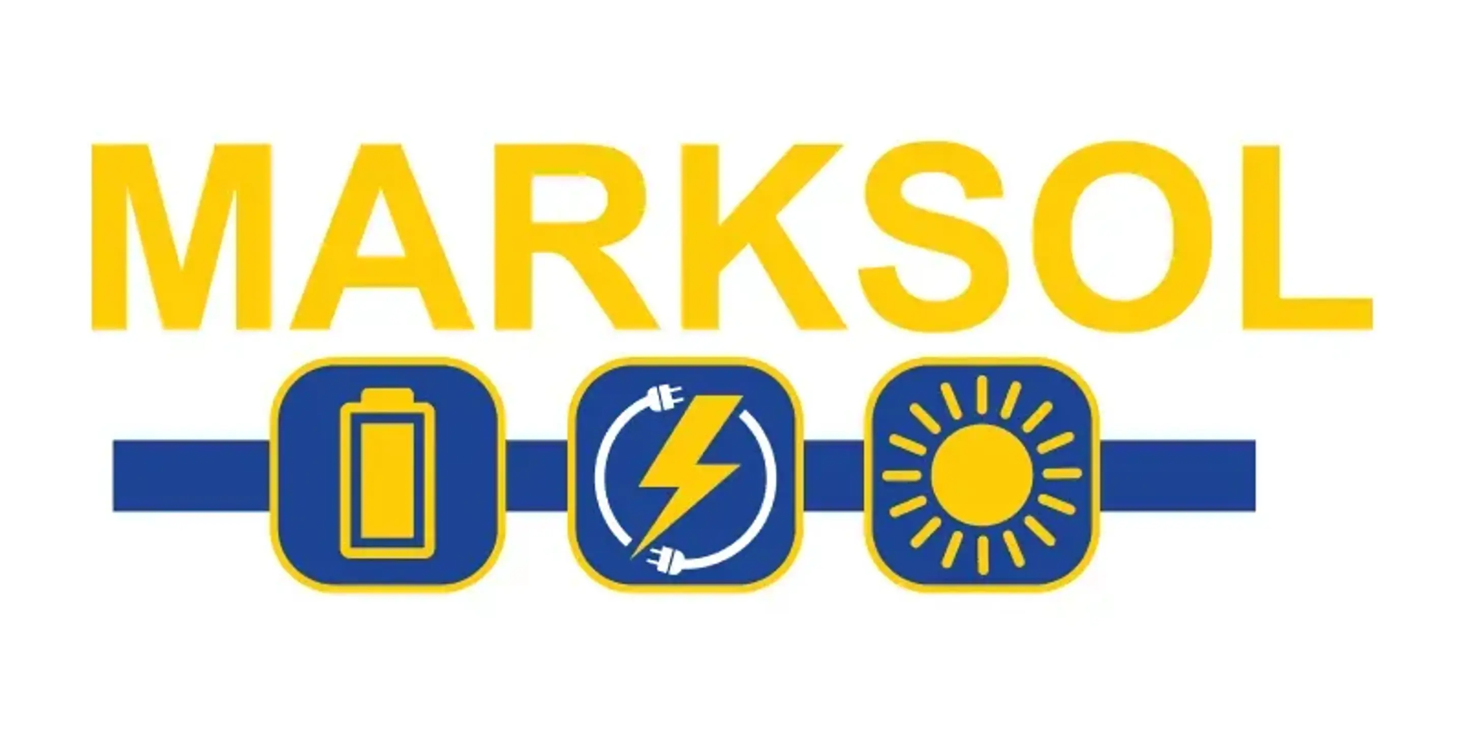 Logotyp från solcellsinstallatören Marksol.