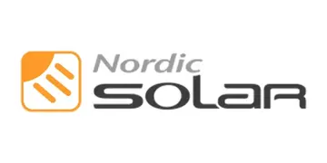 Logotyp från solcellsföretaget Nordic Solar.