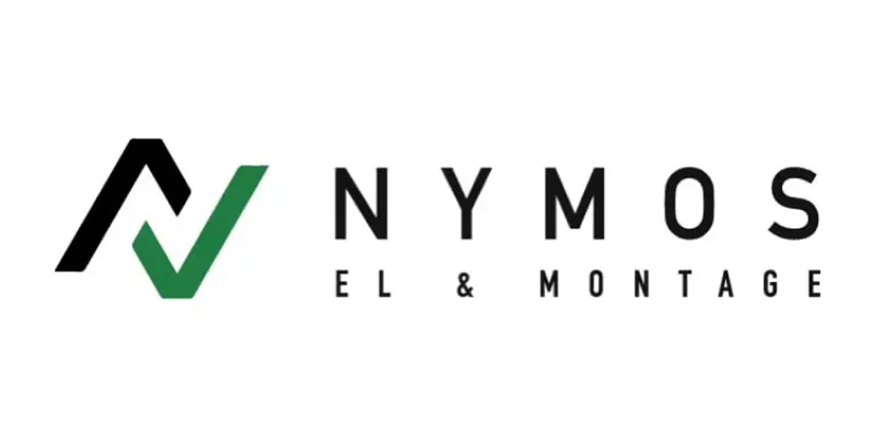 Logotyp från elfirman Nymos El & Montage.