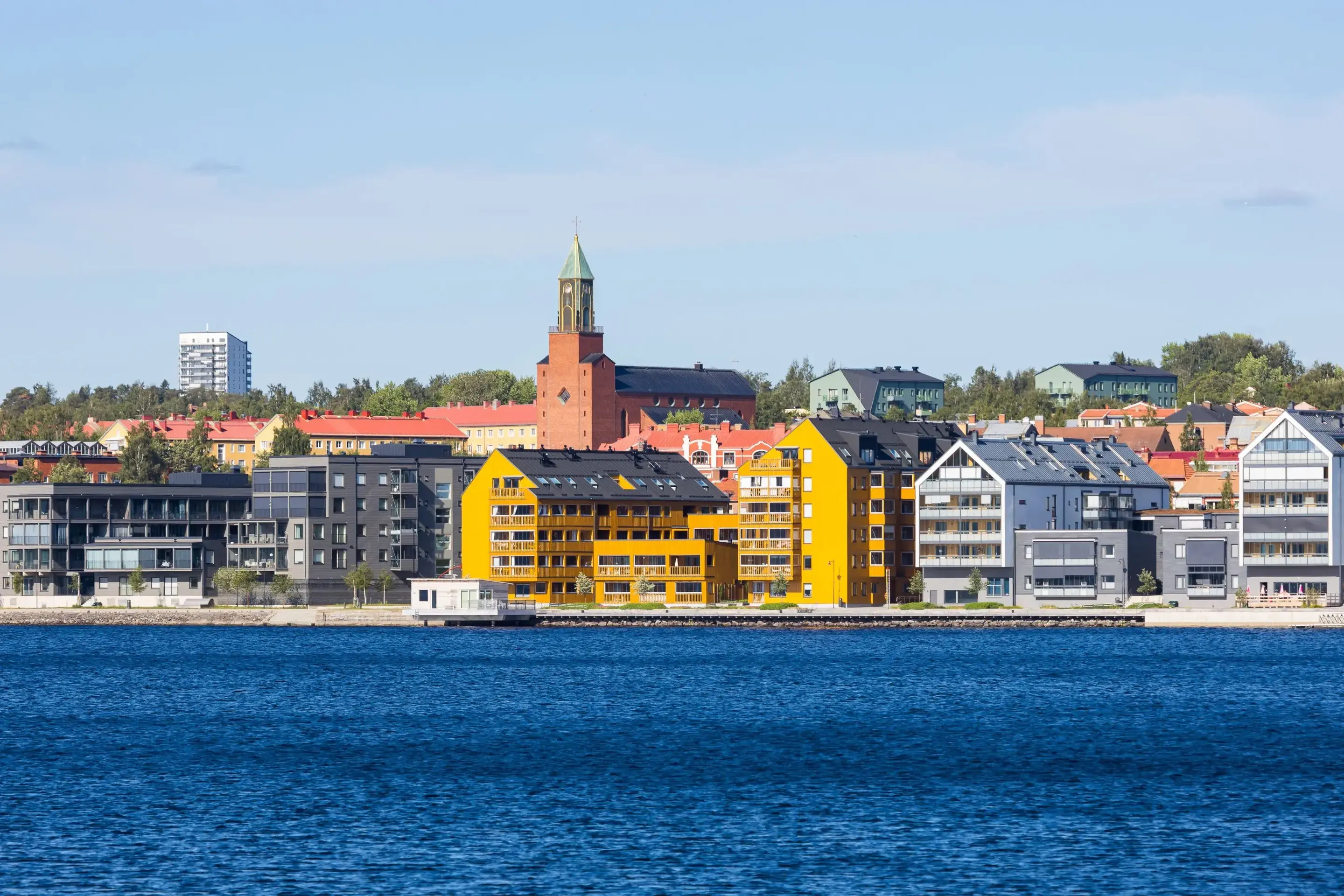 Vy över Östersund.