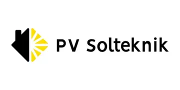 Solcellsföretaget PV Soltekniks logotyp.
