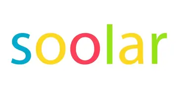Solcellsföretaget Soolars logotyp.