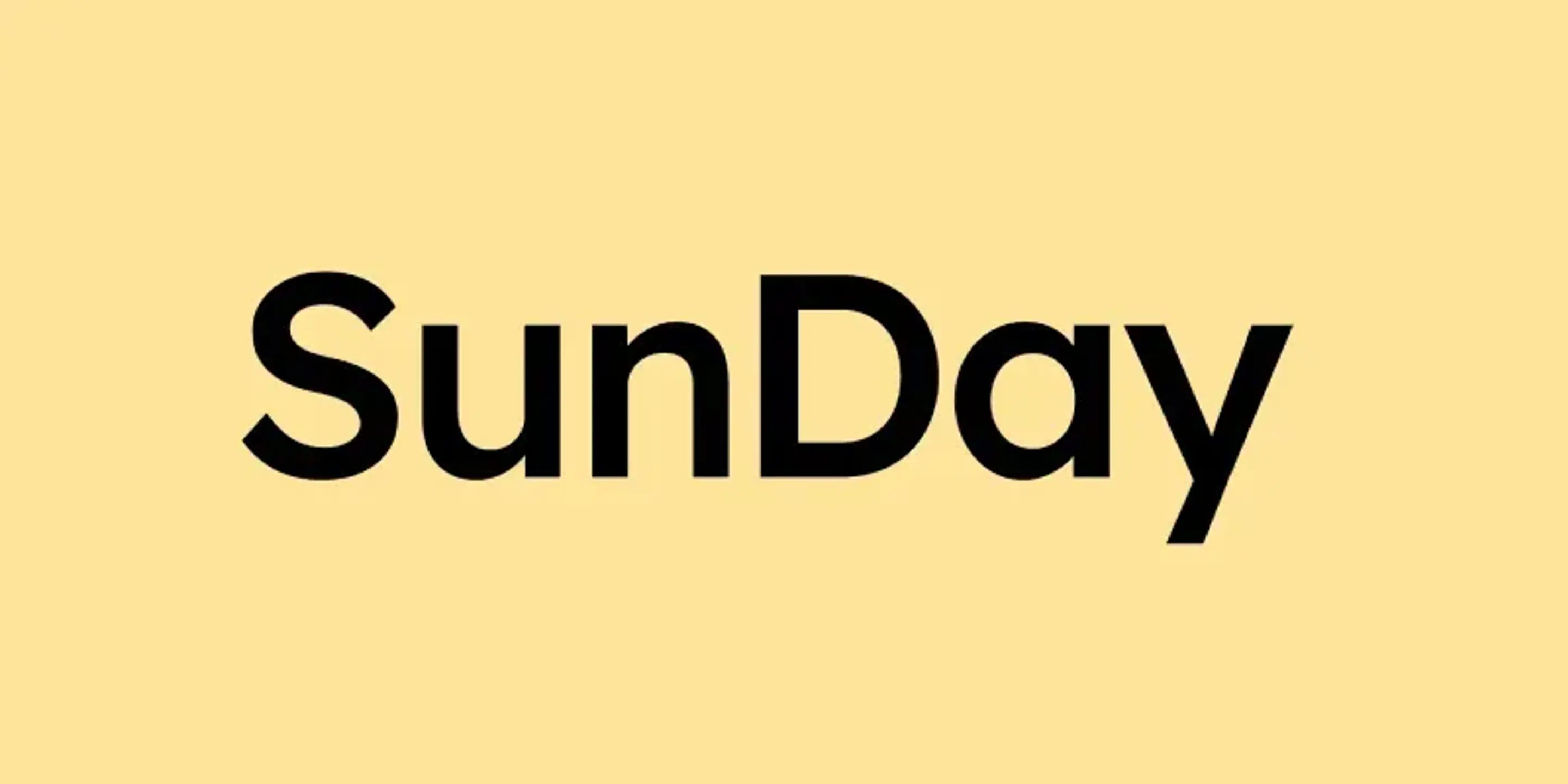 Solcellsföretaget SunDays logotyp.