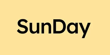 Solcellsföretaget SunDays logotyp.