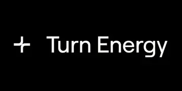 Logotyp från solcellsföretaget Turn Energy.