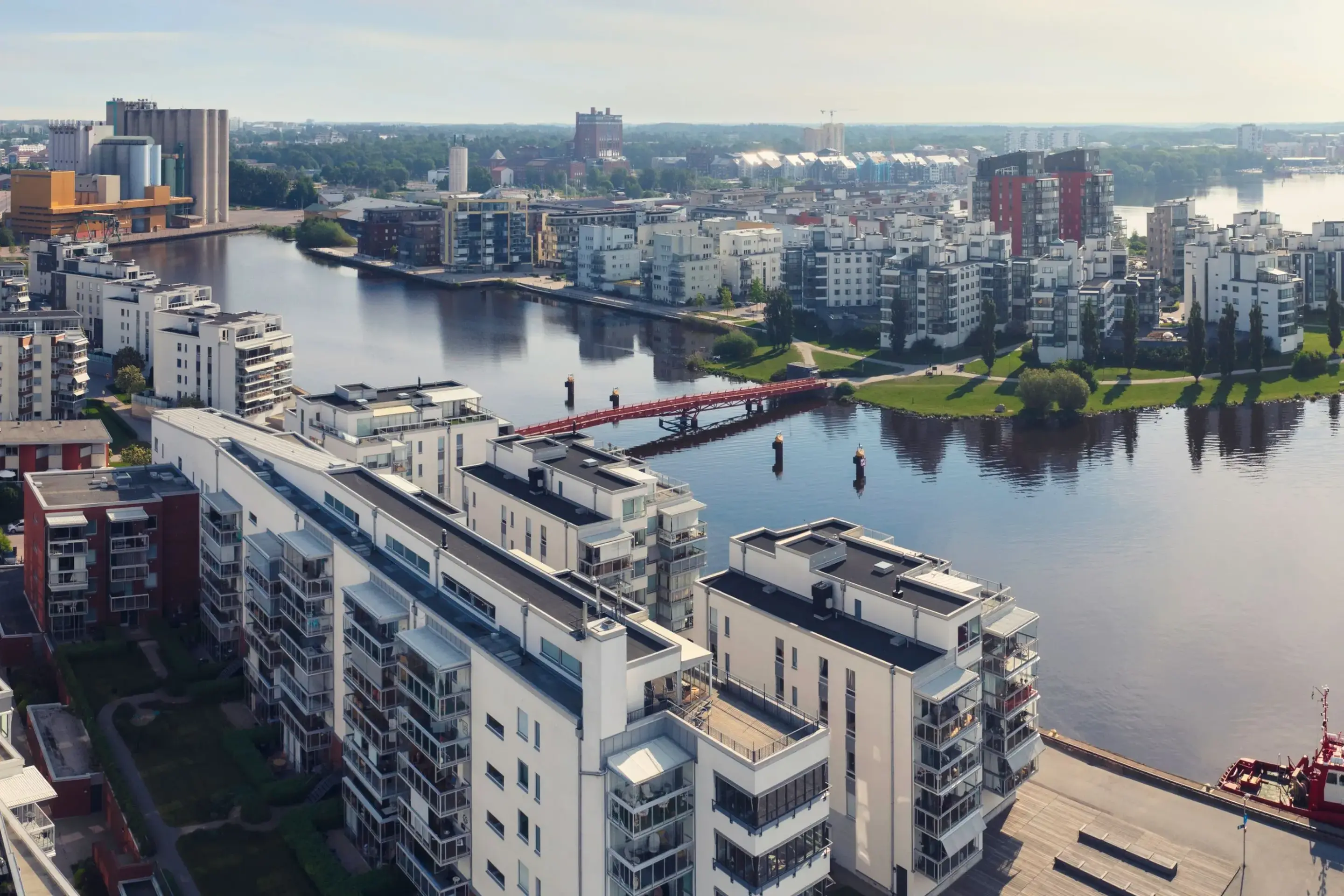 Vy över Västerås.