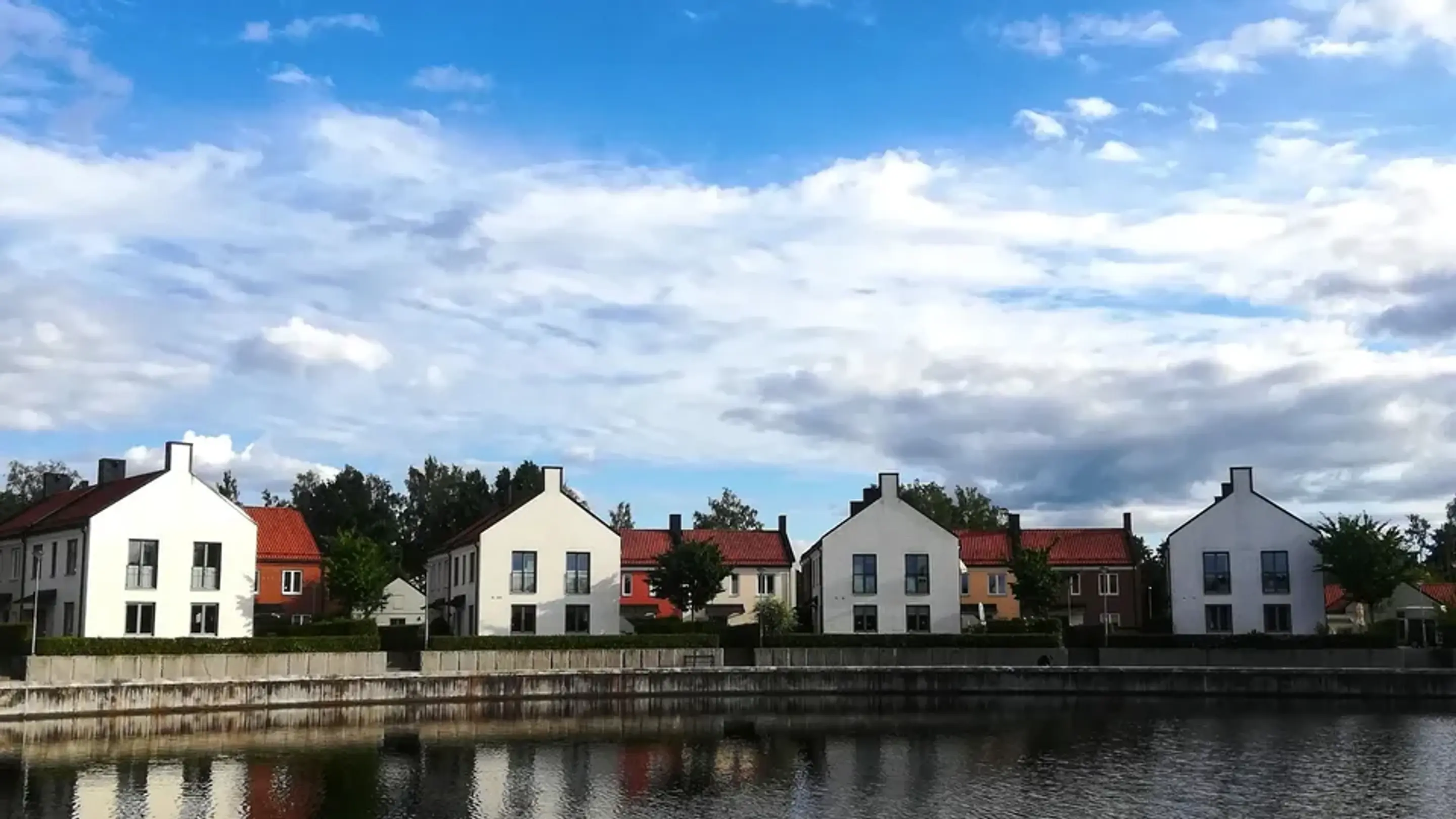 Vy över Växjö.