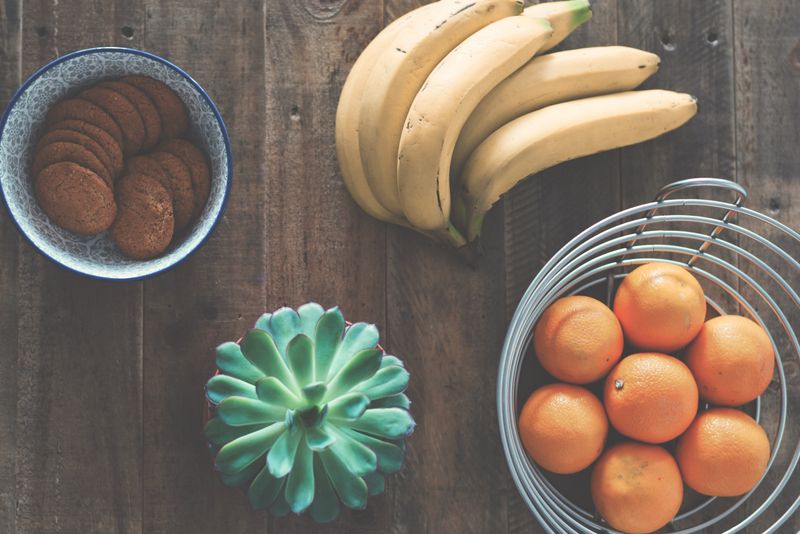 banan-frukt-kjøkken