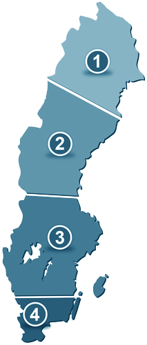 Elområden i Sverige
