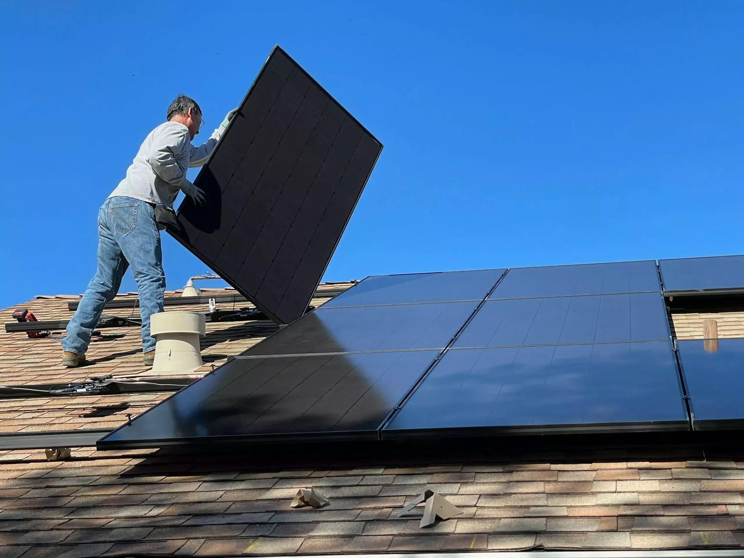 Installation photovoltaïque Aquaclim Service