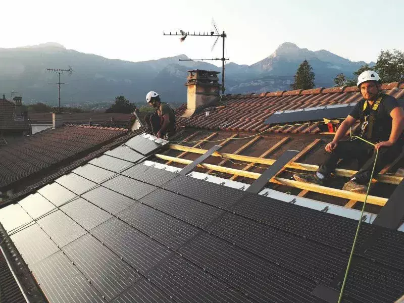 Installation photovoltaïque Domosolaris