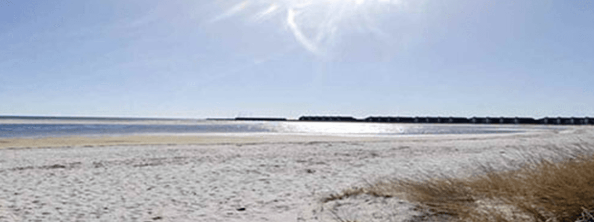 Stranden i Øster Hurup.