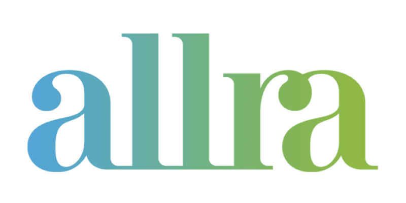 Försäkringsbolaget Allra logotyp.