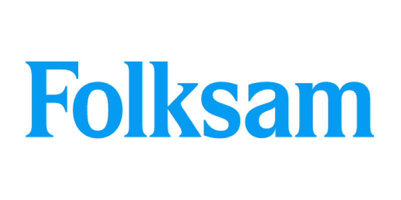 Försäkringsbolaget Folksam logotyp.