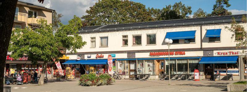 Bakgrundsbild för Mäklarhuset Bagarmossen.