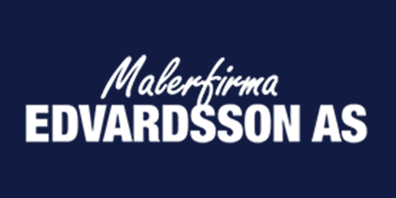Logo til malerfirmaet edvardsson as