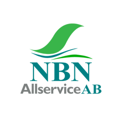 Logotypen för städfirman NBN Allservice AB.