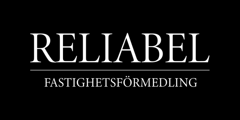 Reliabel Fastighetsförmedling logotyp.