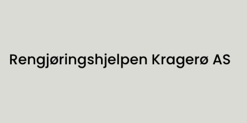 logoen til rengjøringshjelpen kragerø