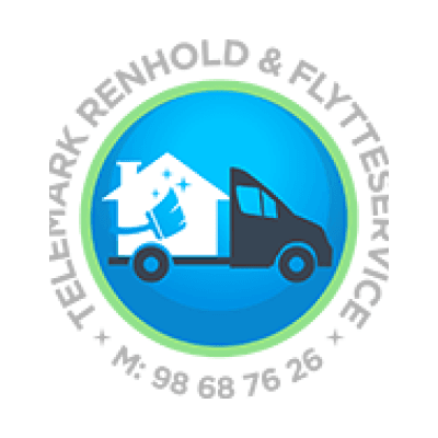 logoen til telemark renhold og flytteservice