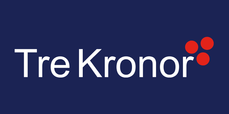 Försäkringsbolaget Tre Kronor Försäkrings logotyp.