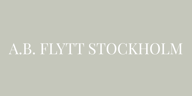 A.B. Flytt Stockholm | Flytta.se