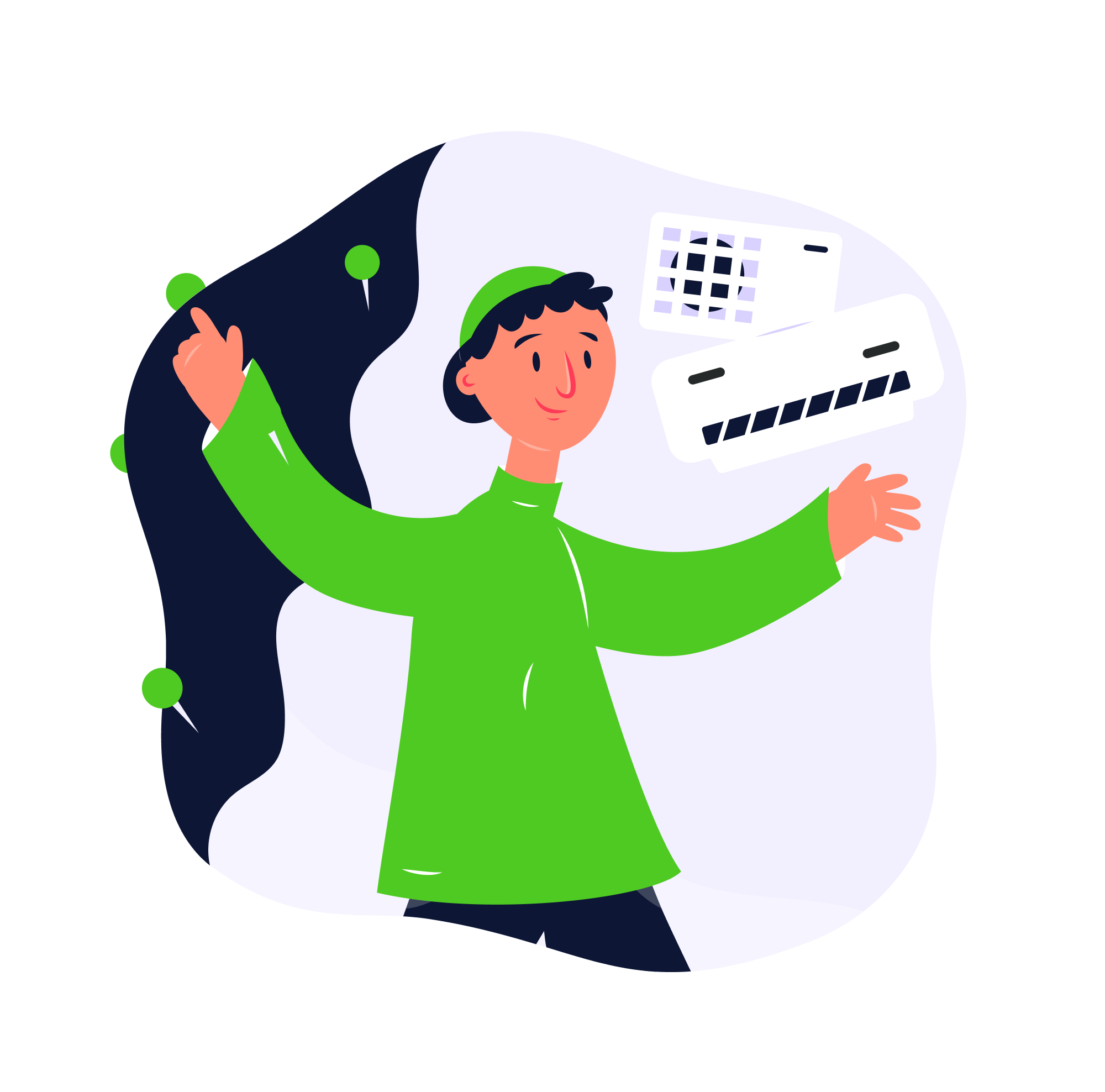 Illustration of heat pump options