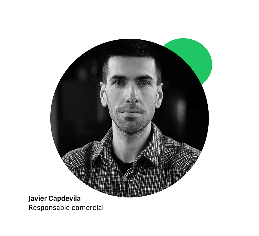 Javier Capdevila, responsable comercial