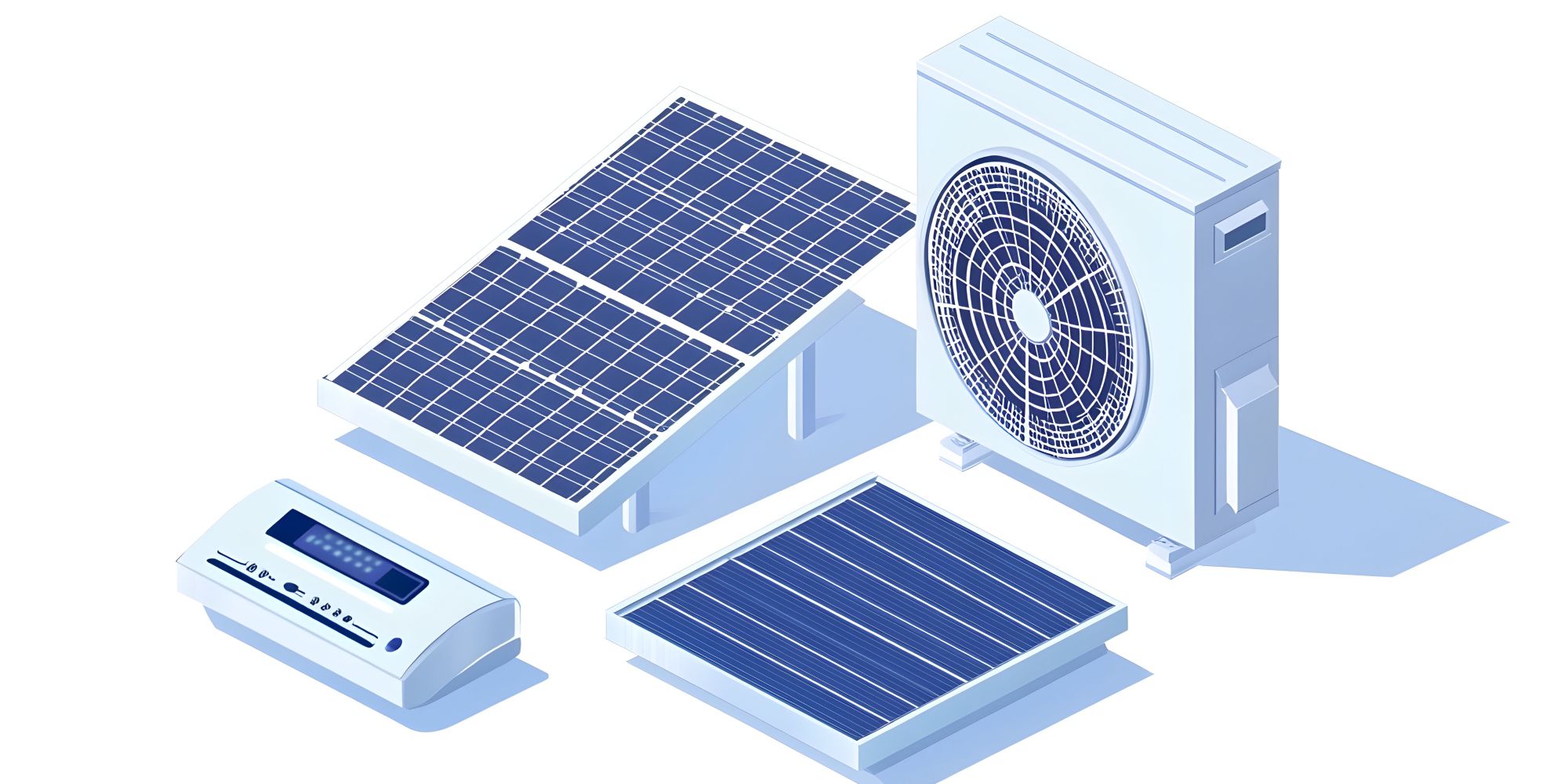 Aire acondicionado con placas solares