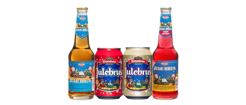 Berentsen Julebrus Rød