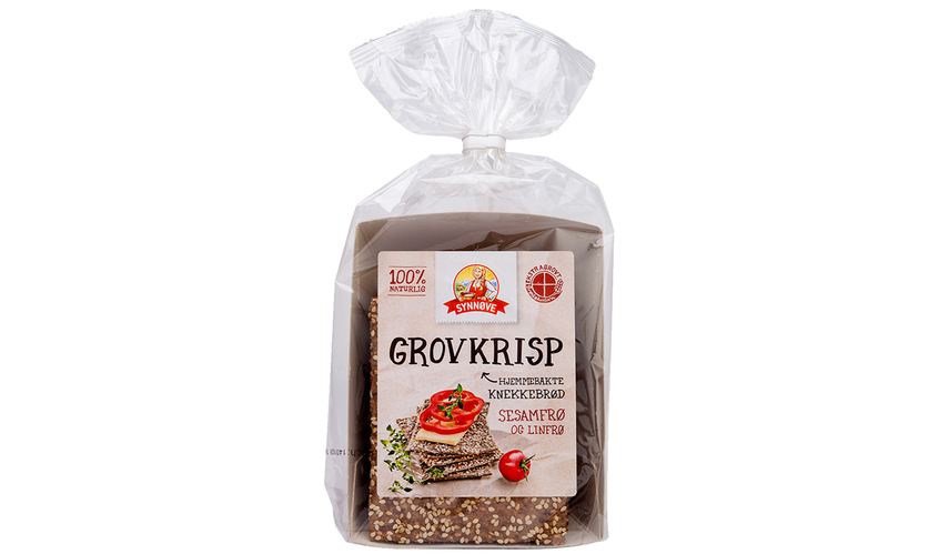Synnøve Grovkrisp Sesamfrø og linfrø