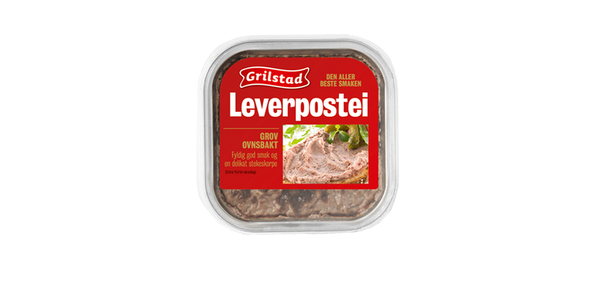 Grilstad Grov ovnsbakt leverpostei