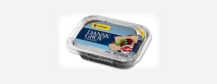 Tulip Dansk Grov leverpostei