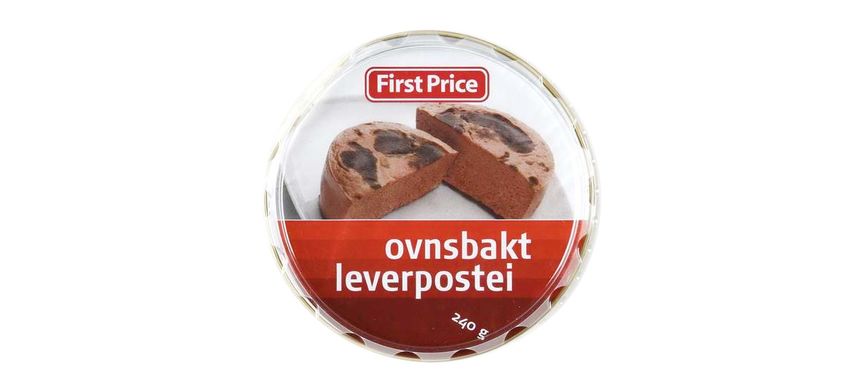First Price Ovnsbakt leverpostei