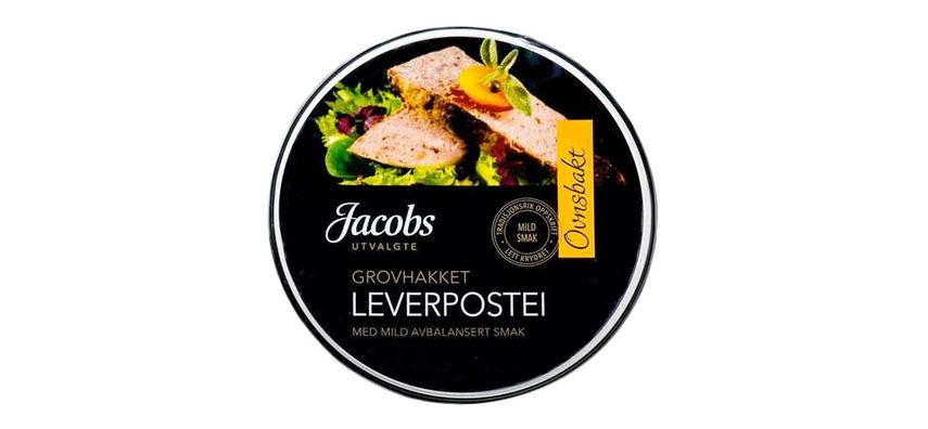 Jacobs Grovhakket leverpostei
