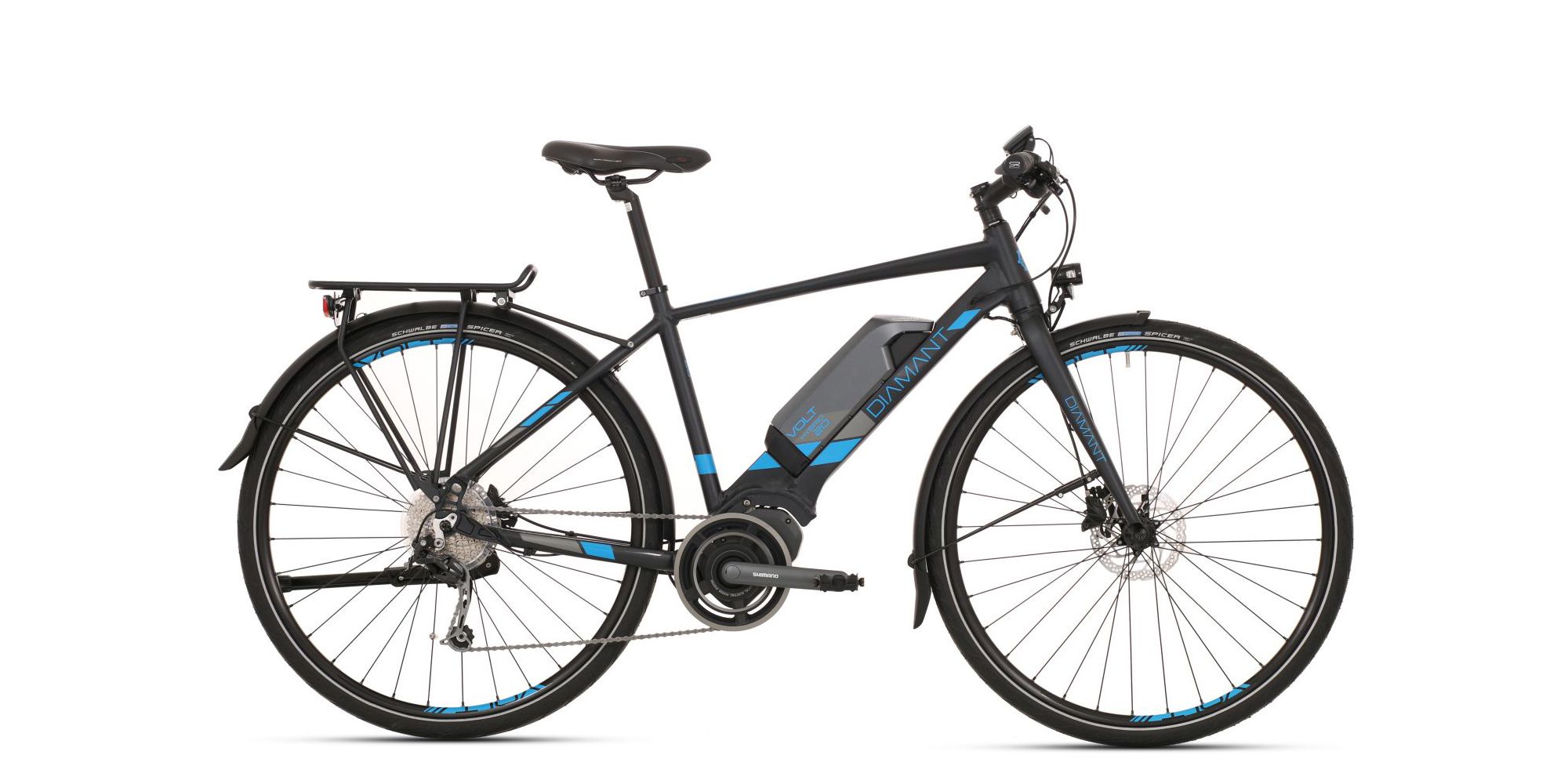 Test: Diamant Volt 10 Diamant | Volt Classic el sykkel | Sykkel | Svart