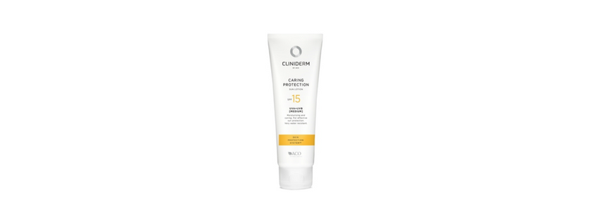 Cliniderm caring protection sun lotion SPF 15